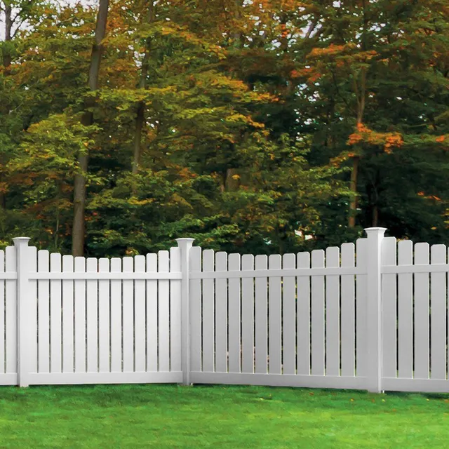 Vinyl fence