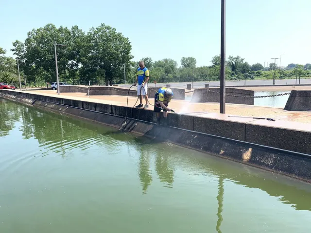 work photo from sparklepressurewash.com