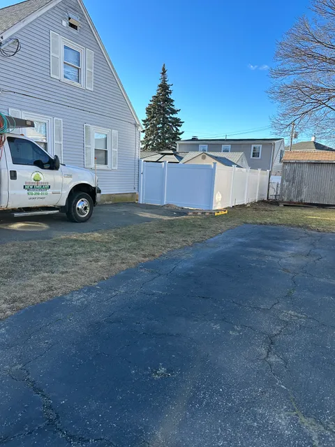 New England landscaping& fence inc work photo