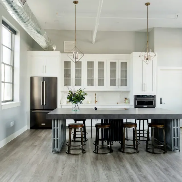 new home, cleaned after a move-in by professionals, ready to receive new occupants
