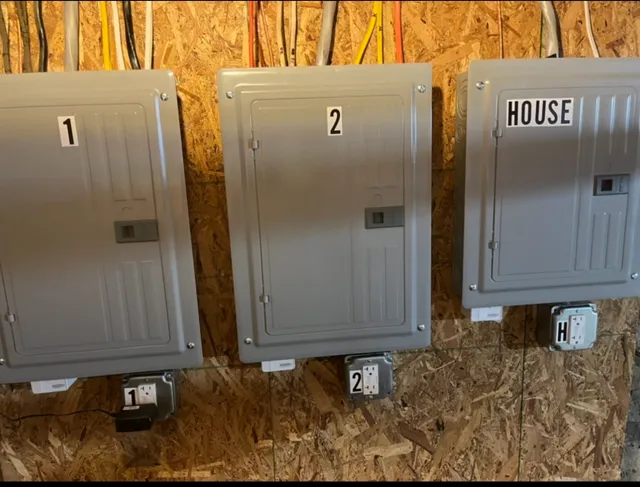 Nicholas Ferrera Electrician work photo
