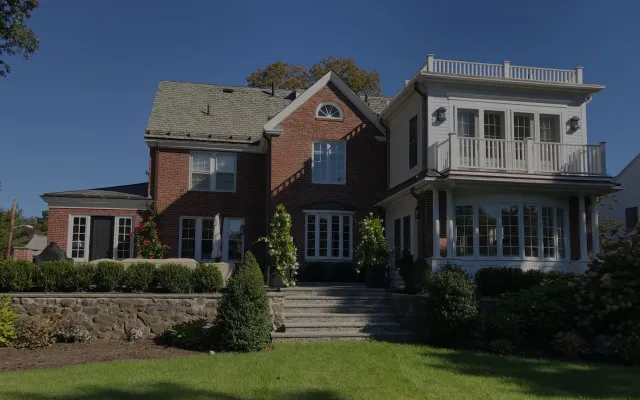 Exterior of house