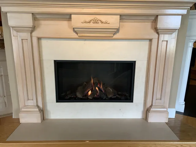 ANDERSON FIREPLACE work photo
