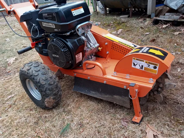 Chippy's stump grinding work photo
