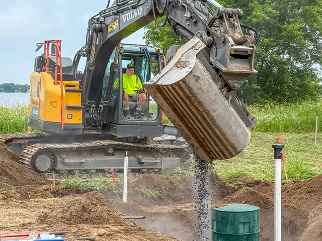 Complete Excavation and Septic Services work photo
