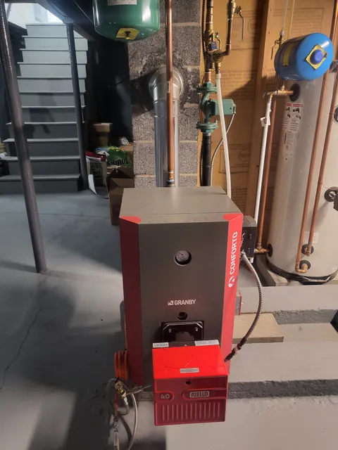 Barrett's Oil Burner Services work photo