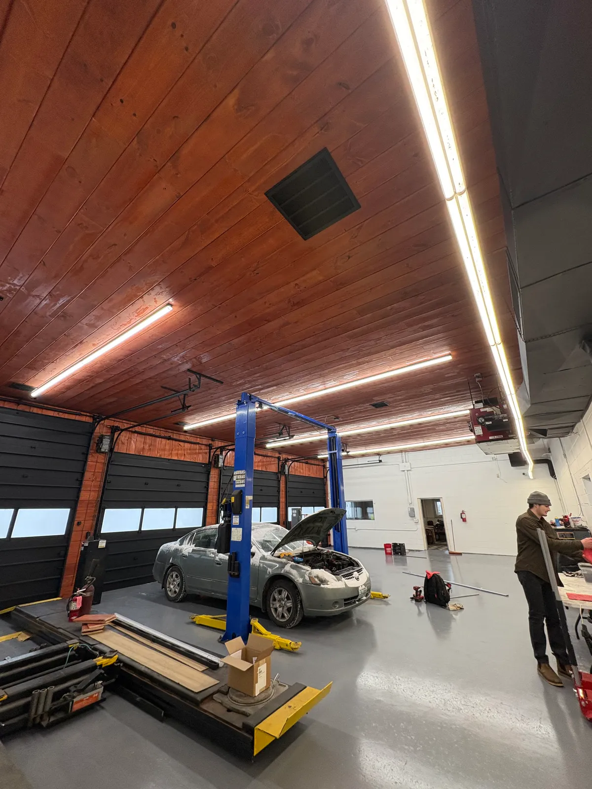 CUSTOM GARAGE LIGHTING