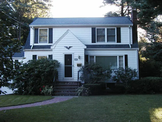 Completed dormer addition - finished Colonial exterior