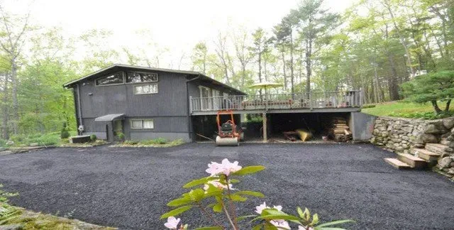 House Exterior With Asphalt — Lunenburg, MA — Miller’s Paving, LLC