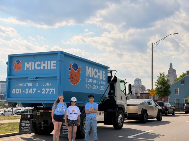 Michie Dumpsters & Junk Removal work photo