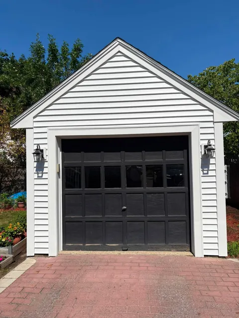 Detached garage rebuild, Medford MA