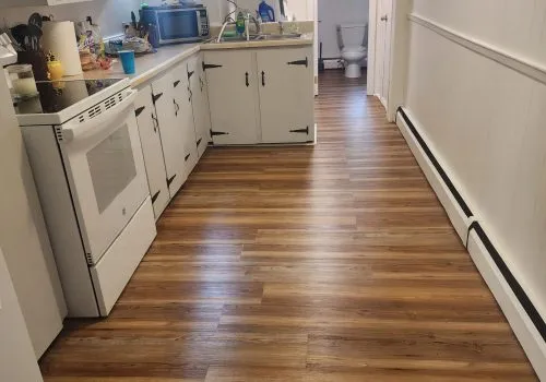 A Deep-Cleaned Kitchen in a Home