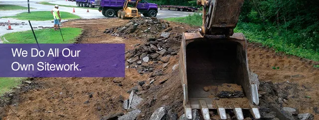 site work for asphalt paving