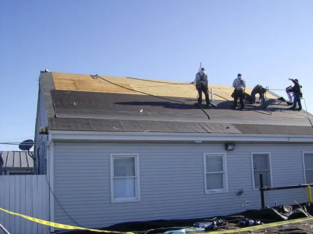 BREAULT ROOFING work photo