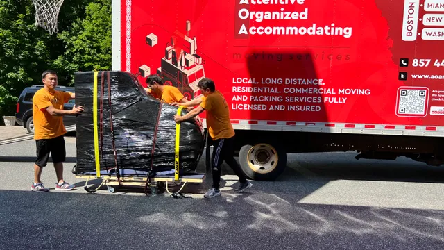 AOA moving services work photo