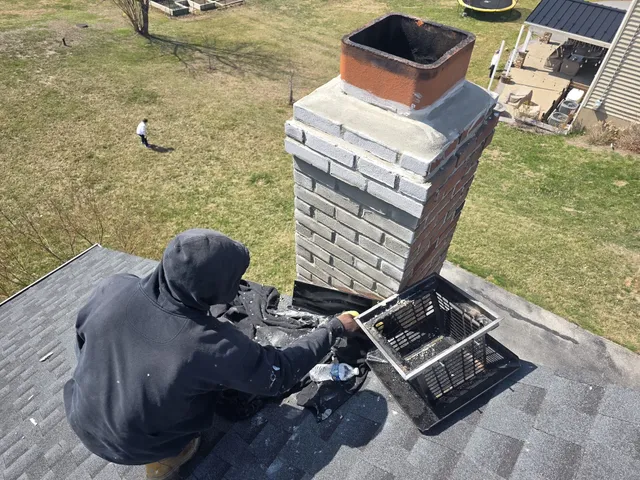 Xpert Chimney Sweep work photo