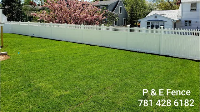 P&E Fence work photo