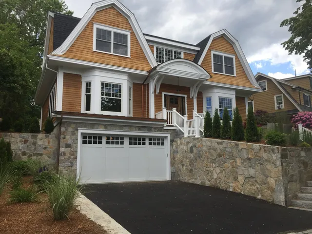 One of our favorite builds to date, this Dutch Colonial perfectly balances classic charm with thoughtful modern touches. ✨

From the front elevation, the traditional Dutch gabled roof, symmetrical windows, and welcoming entry create a timeless curb appeal that feels both grand and approachable. Around back, the rear elevation opens up to the landscape with expansive windows and carefully placed terraces, connecting indoor living spaces seamlessly to the outdoors.

We loved how this home blends into its landscape—every line, every angle, and every material choice was made to feel naturally at home among the surrounding trees and topography, making the architecture feel like it’s always belonged there.

A true example of how classic design and thoughtful site integration can come together beautifully. 🏡

#architecture #echelonbuilders #dutchcolonial #luxuryhomes #customhomes