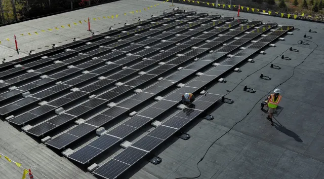 work photo from mainesolarsolutions.com