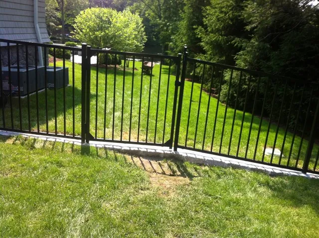 Two Rail Aluminum Fence Fairfield CT