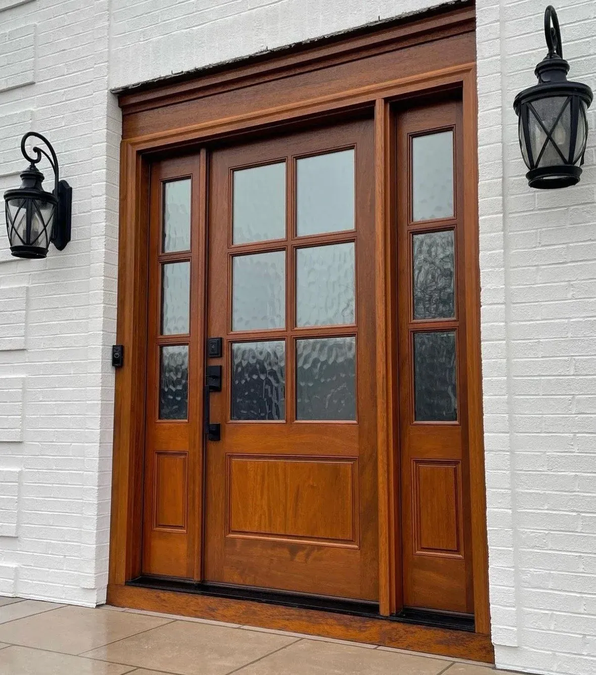 Custom Mahogany Door