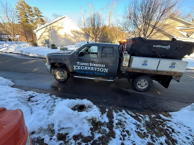 Trenching and earthwork project in Hampton, New Hampshire