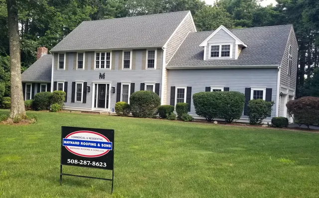 Maynard Roofing and Sons/ 40 years in business work photo