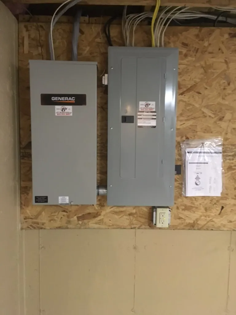 work photo from jnelectricllc.generacdealers.com