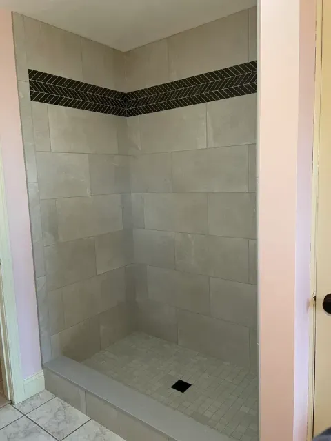 Shower tiles