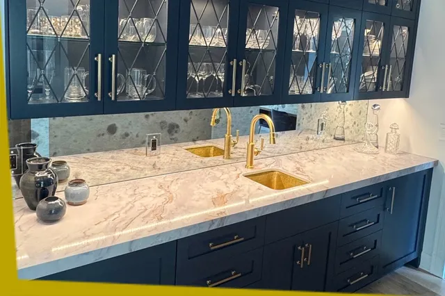 Bathroom and Kitchen Countertop Installations in New Canaan, CT by Salem Construction, LLC.