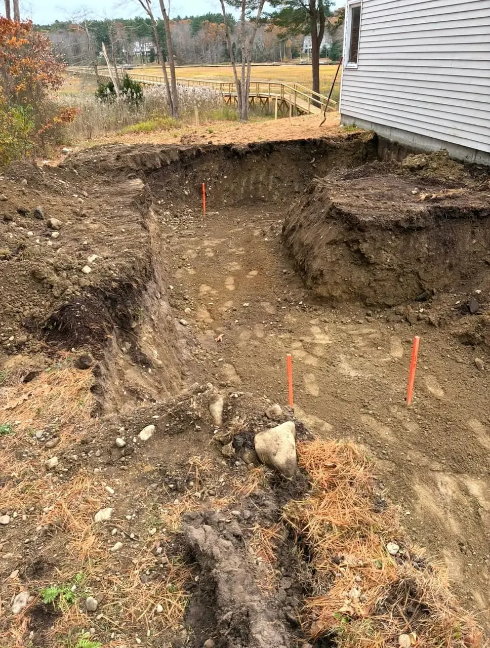 Legacy Excavation is an excavation company that provides foundation excavation and footing prep