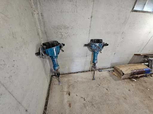 NH Dry Basement work photo
