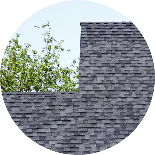 Shingle roof power washed by Vermont Home Wash in Burlington, VT