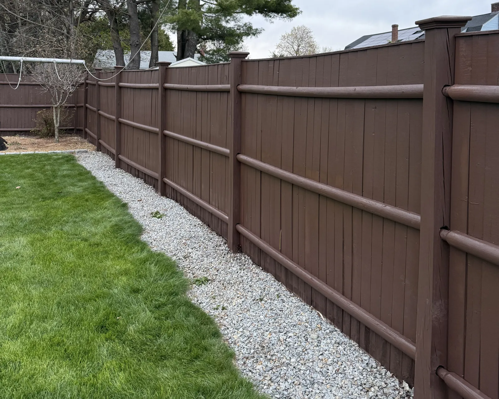 Fence Sealing in Central Massachusetts - WPM Painting