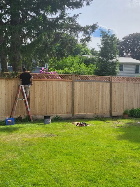 The Fence Man work photo