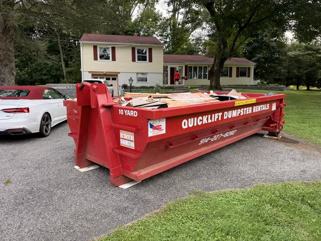 QuickLift Dumpster Rentals LLC work photo