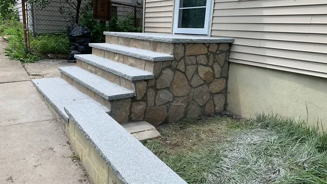Granite treads detail, Massachusetts