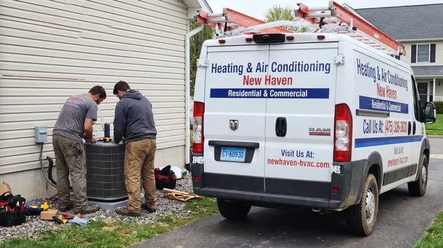 Heating & Air Conditioning New Haven work photo