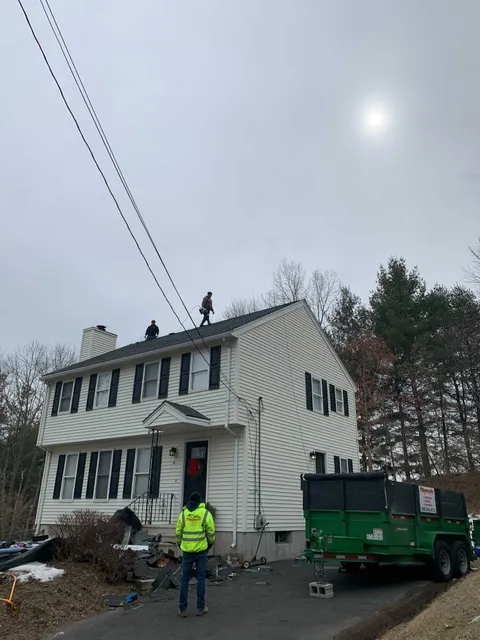 Olympic Roofing - Topsfield MA work photo