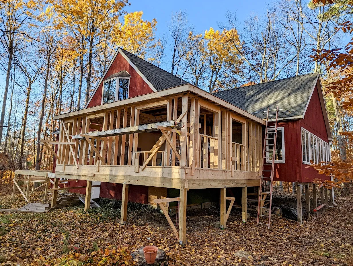 House addition framing