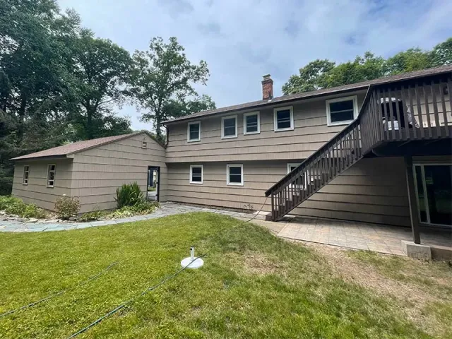MJs Painting professional painted the exterior of the house in Middletown, CT