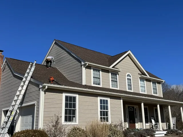 Spinelli Exteriors llc - CT GAF roofing, windows, siding, Provia doors, and Gutters work photo