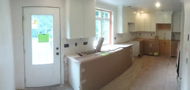 Kitchen remodel in late 1700's colonial. Andover MA.