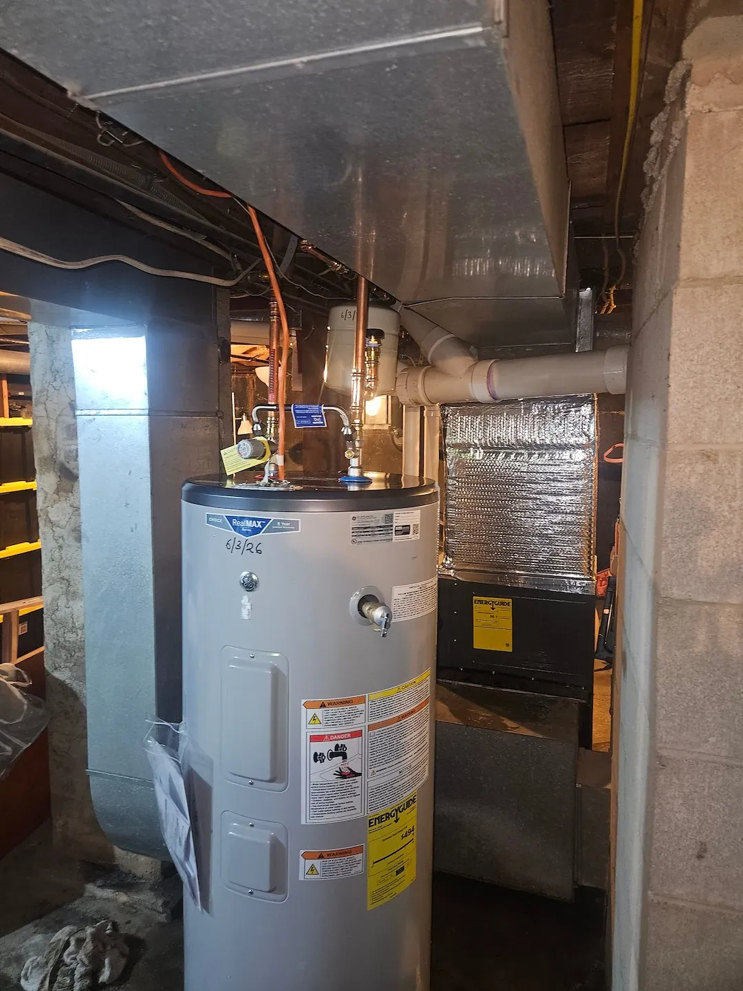 Electric Water Heater Installation in Concord, NH