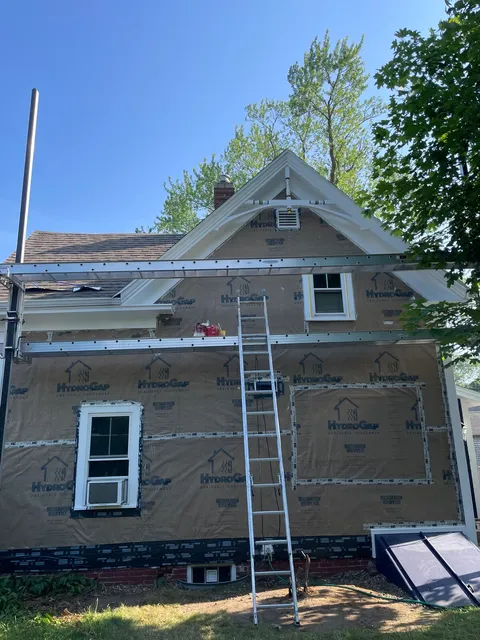 Exterior siding - Before