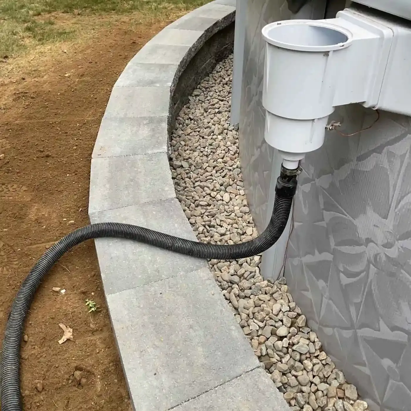 Custom-built retaining wall