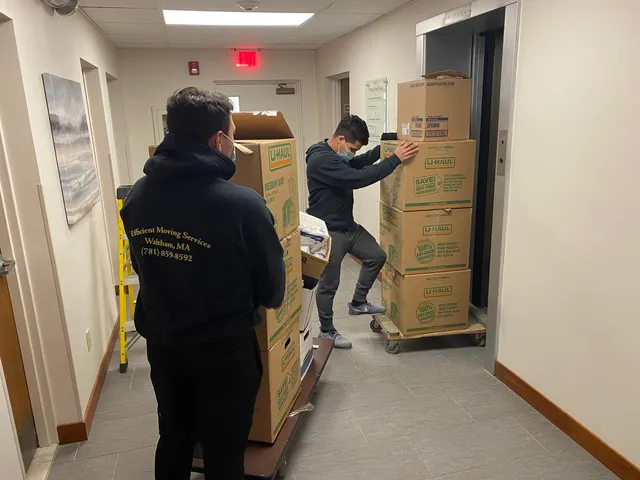 Efficient Moving Services work photo