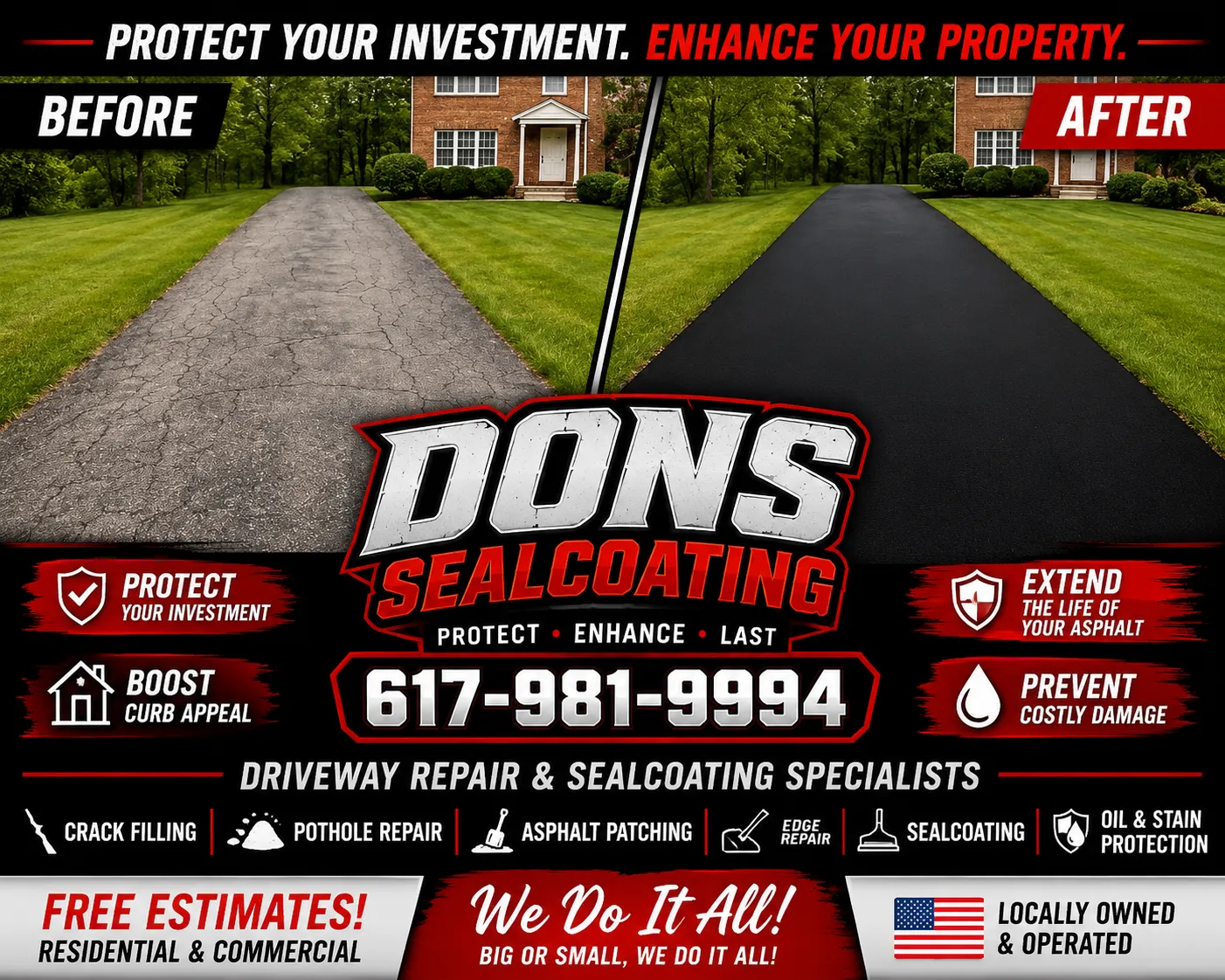 Dons sealcoating