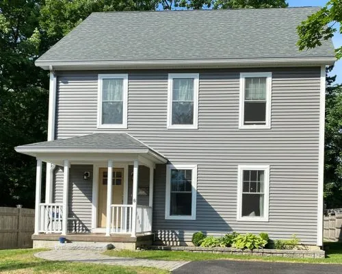 Exterior of modular prefabricated home by New Style Homes in Portsmouth, NH