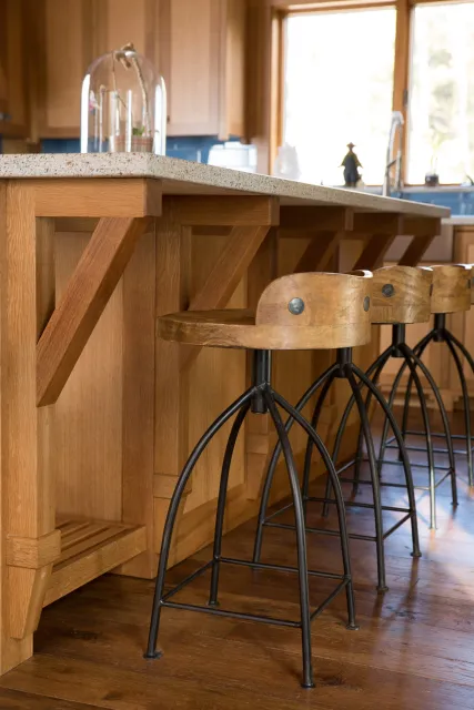 Rustic Timberframe Kitchen